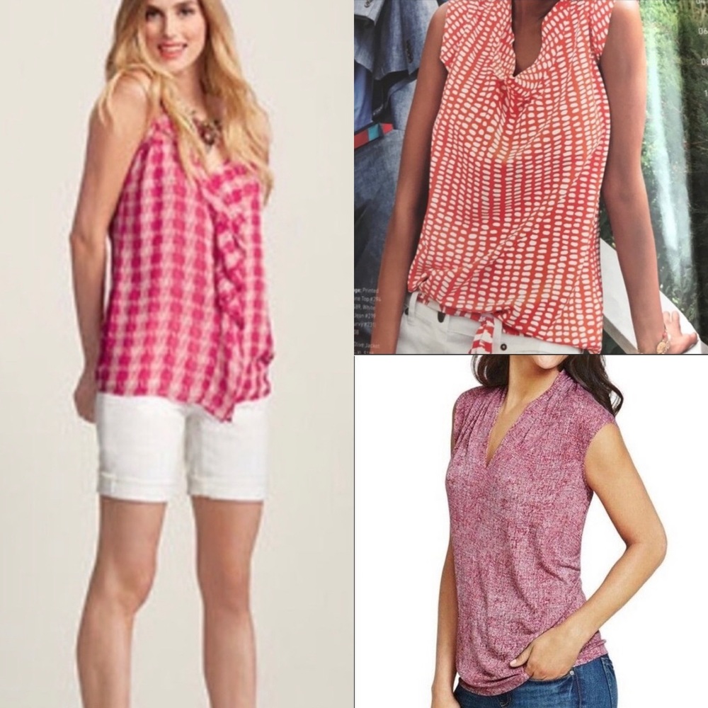 Bundle of 3 CAbi Sleeveless Tops Size XS